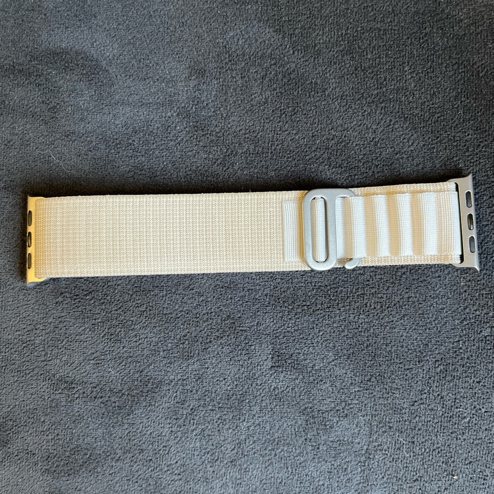 Alpine Loop Apple Watchband in Starlight (38-41mm) for Series 8 7 6 5